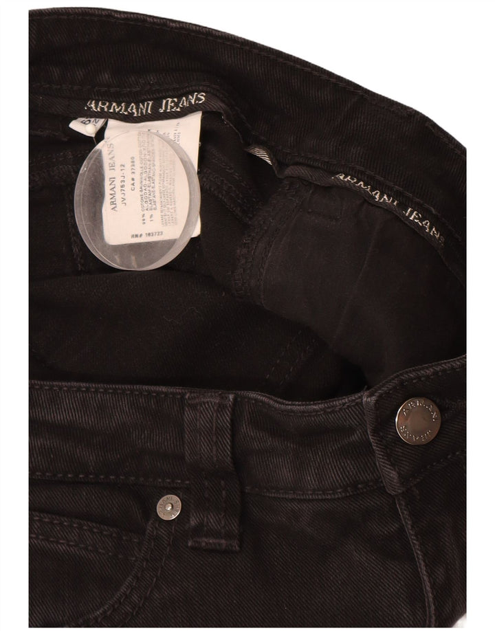 ARMANI Femme Jean Droit W29 L29 Coton Noir