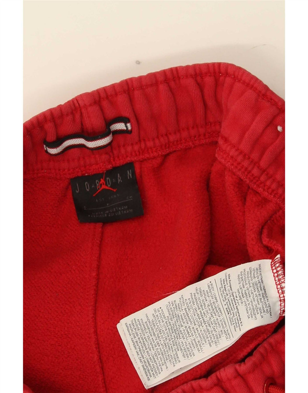 Short de sport Nike pour homme, petit, rouge, en coton