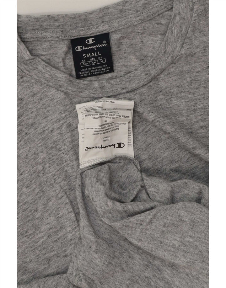 Champion T-Shirt Homme Petit Gris Moucheté Coton