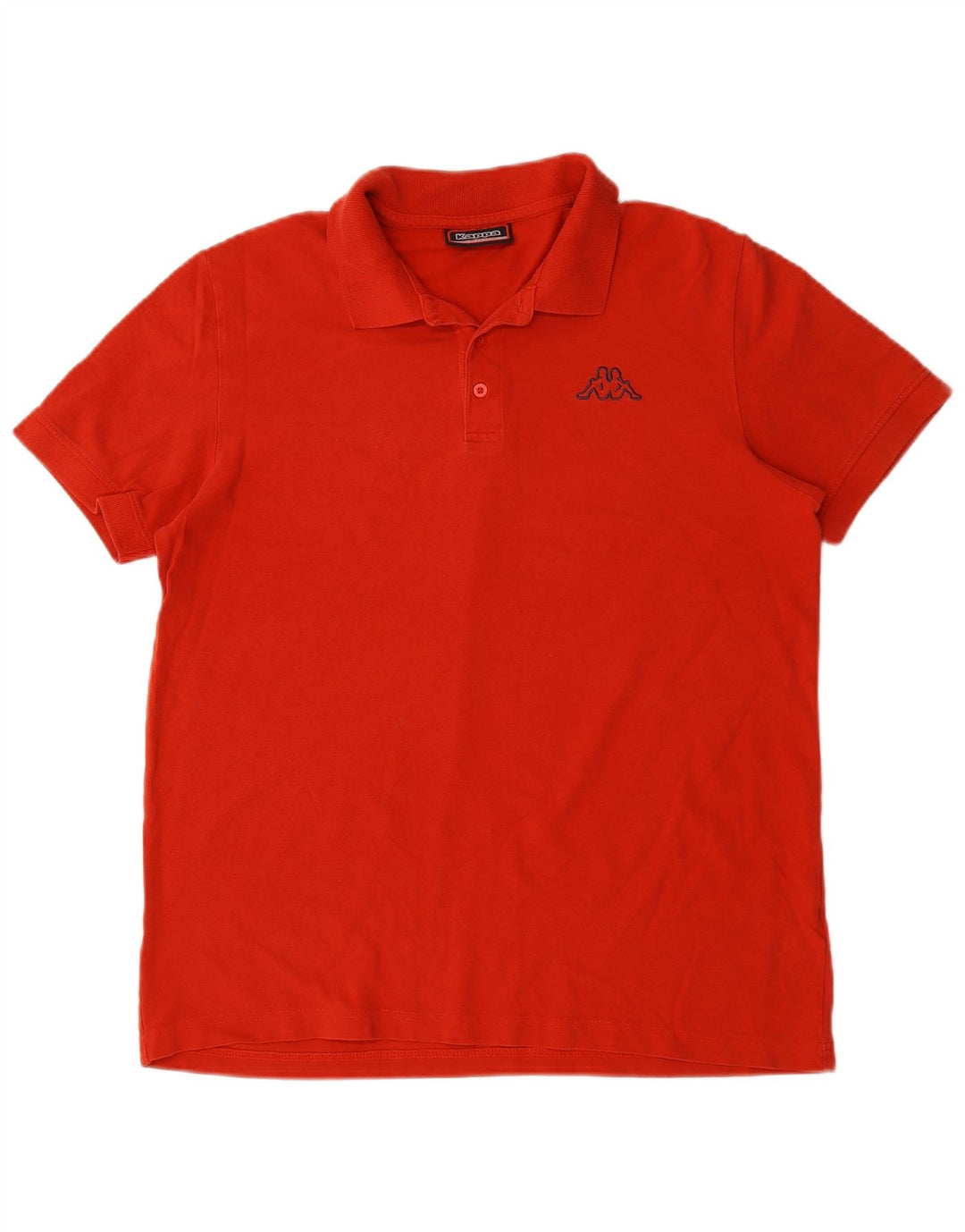 Kappa Polo Homme Grand Rouge Coton