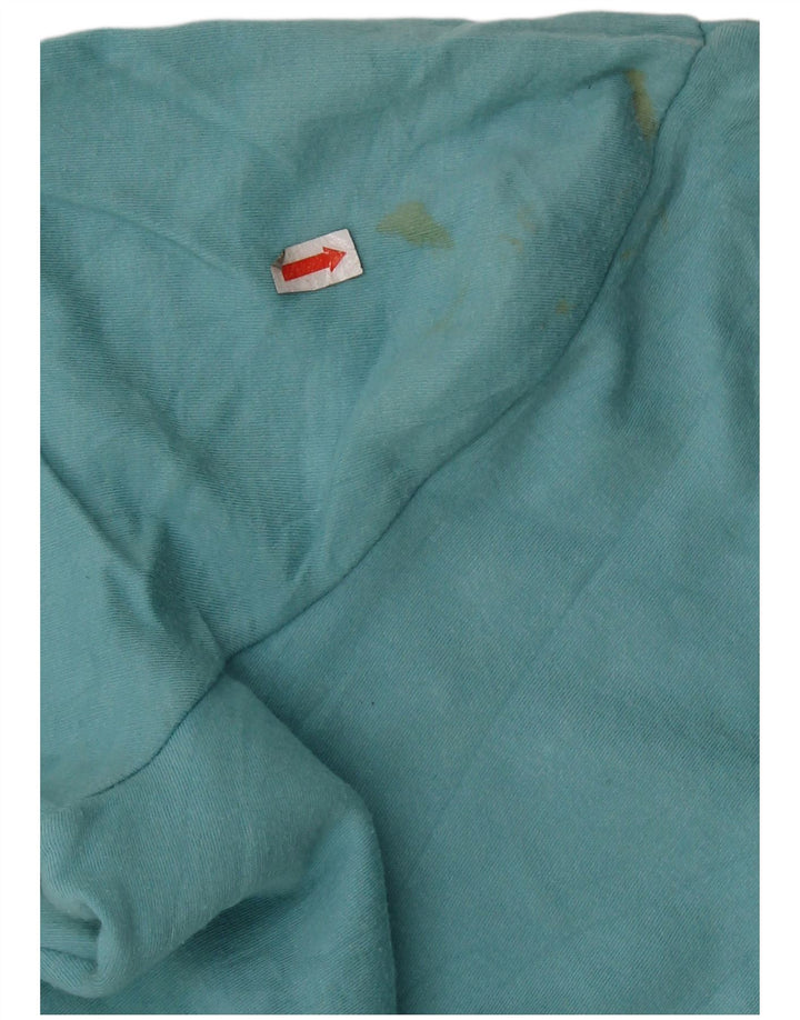 CHAPS Haut de survêtement à col zippé pour femme UK 18 XL Bleu Coton