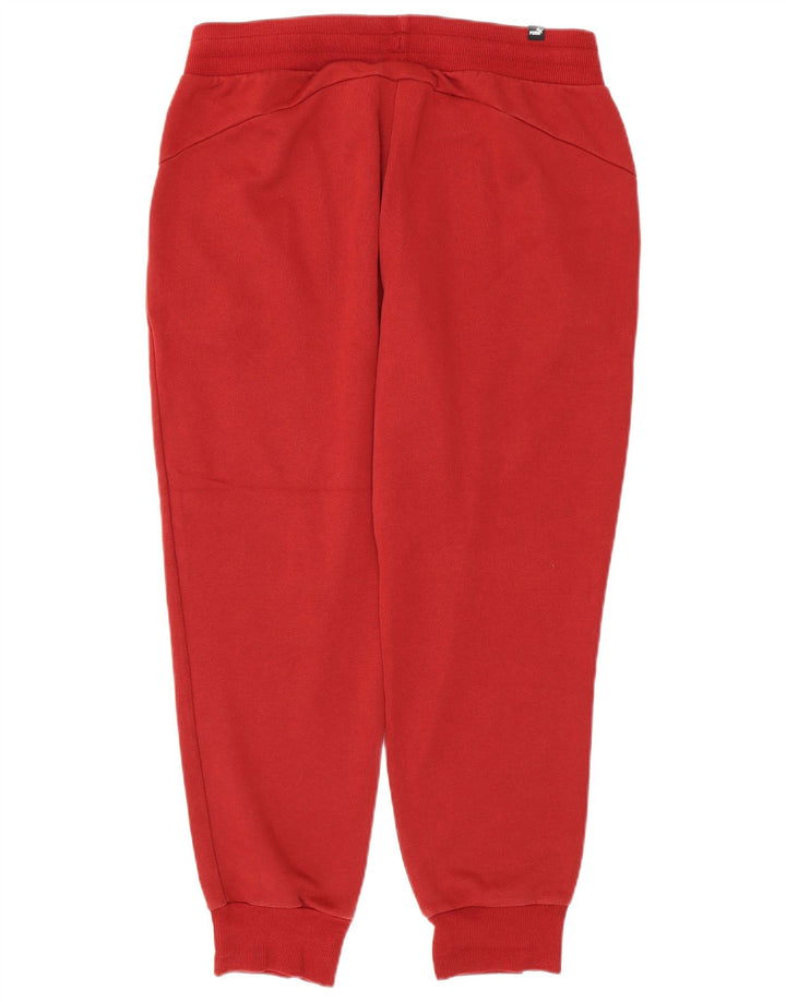 PUMA Pantalon de survêtement pour homme en coton rouge Taille L