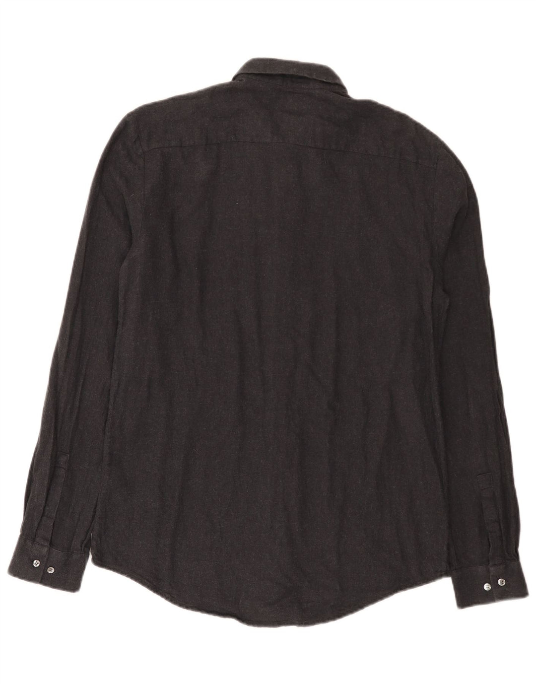Cos Chemise Homme EU 40 Coton Gris Moyen