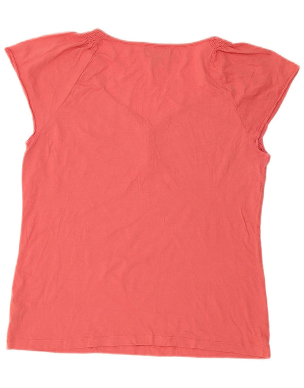 Chaps Chemisier Femme UK 44 Large Rose Coton