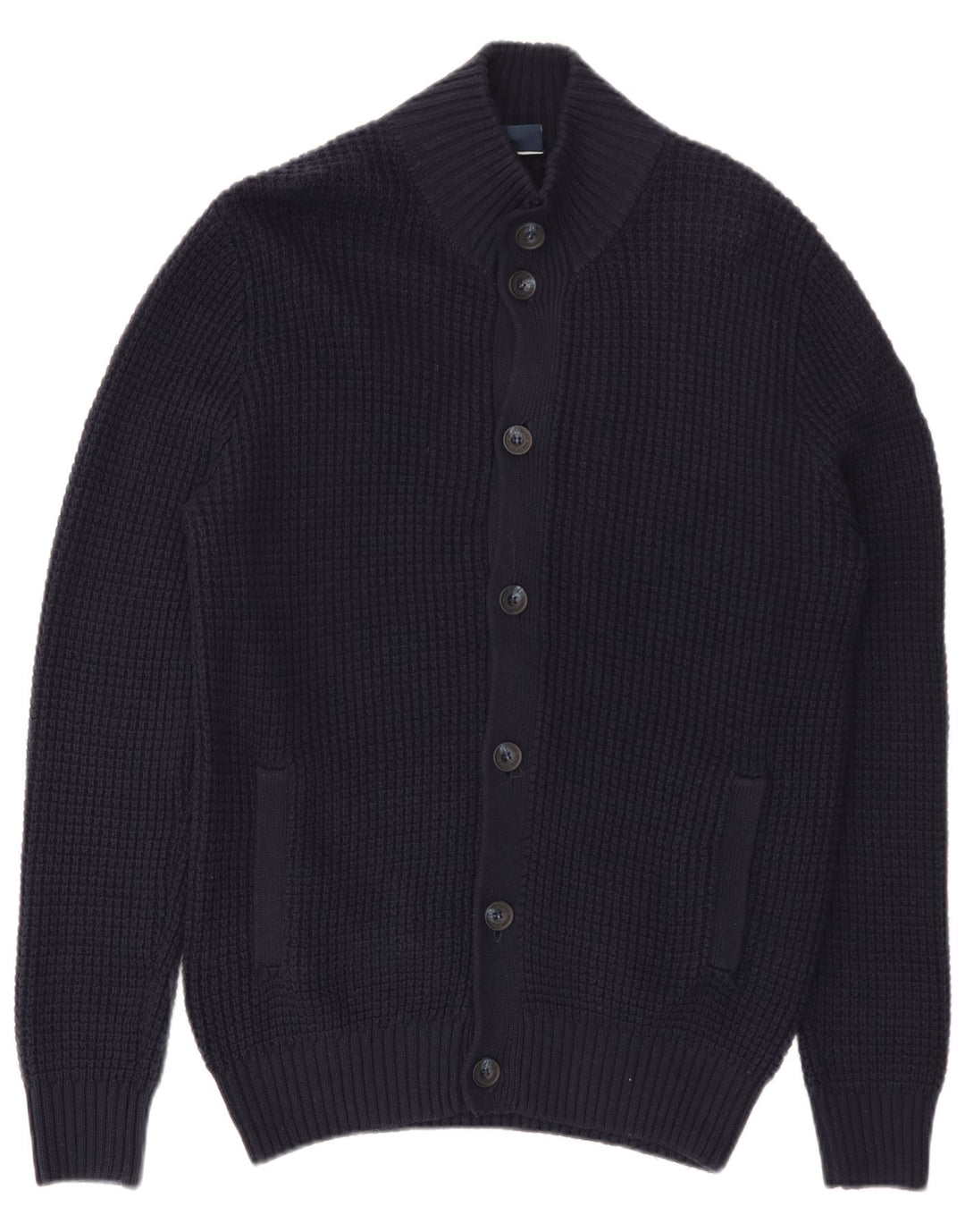 North Sails Pull Cardigan Homme Bleu Marine Moyen Coton