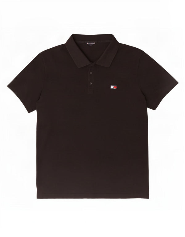 Tommy Hilfiger Polo Homme XL Noir Coton