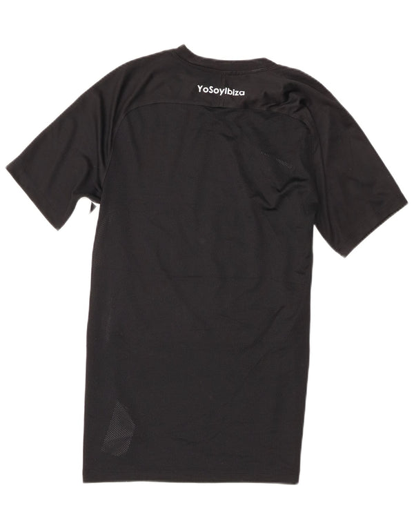 Nike Hommes Ibiza Graphic T-Shirt Haut Petit Noir Polyester