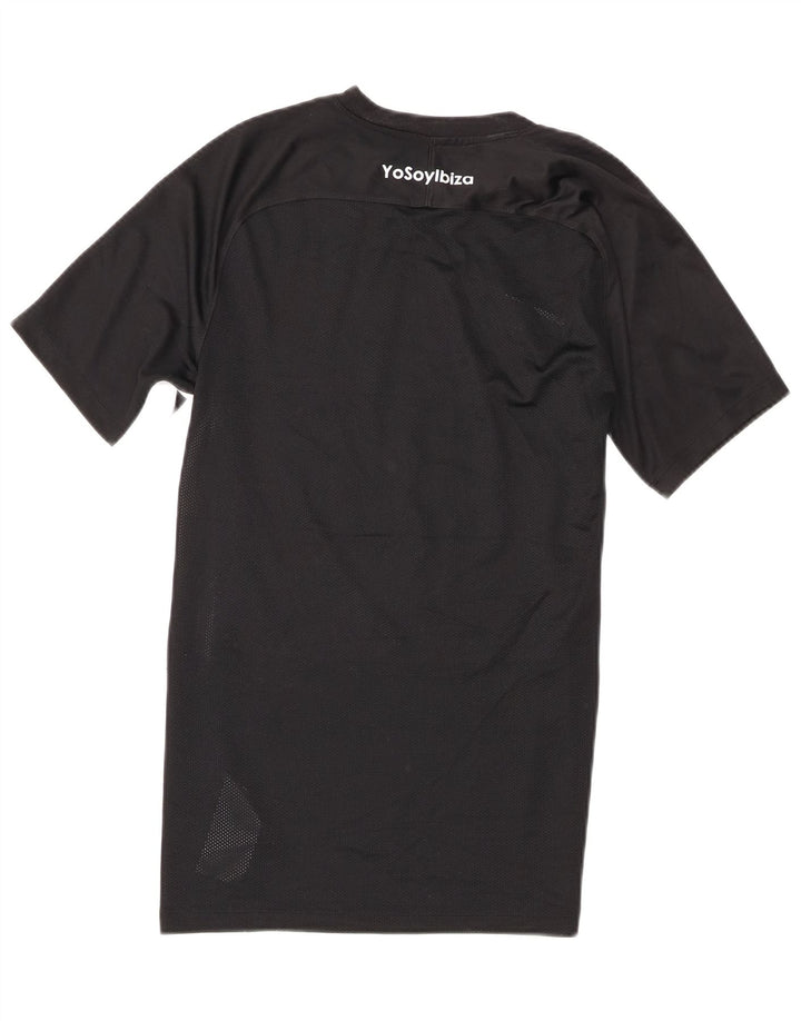 Nike Hommes Ibiza Graphic T-Shirt Haut Petit Noir Polyester