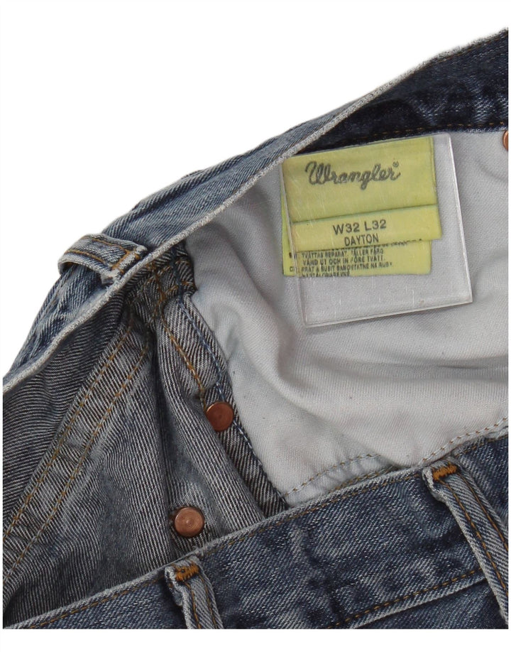 Wrangler Jean Bootcut Dayton Homme W32 L32 Bleu Coton