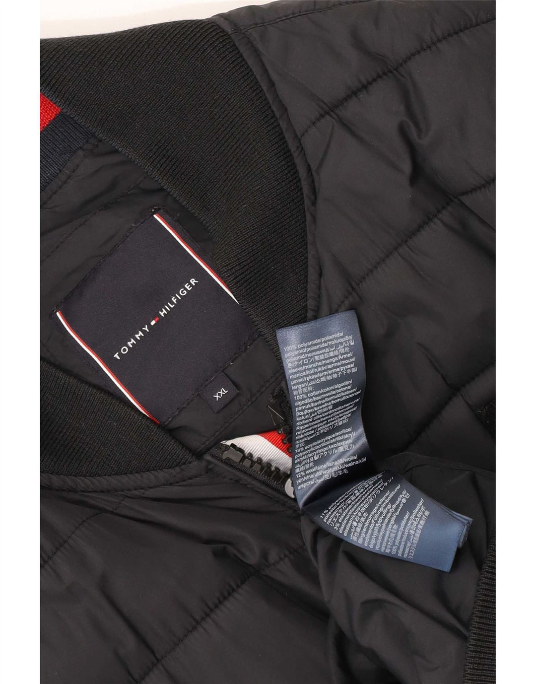 Tommy Hilfiger Veste matelassée homme UK 44 2XL Noir Polyamide