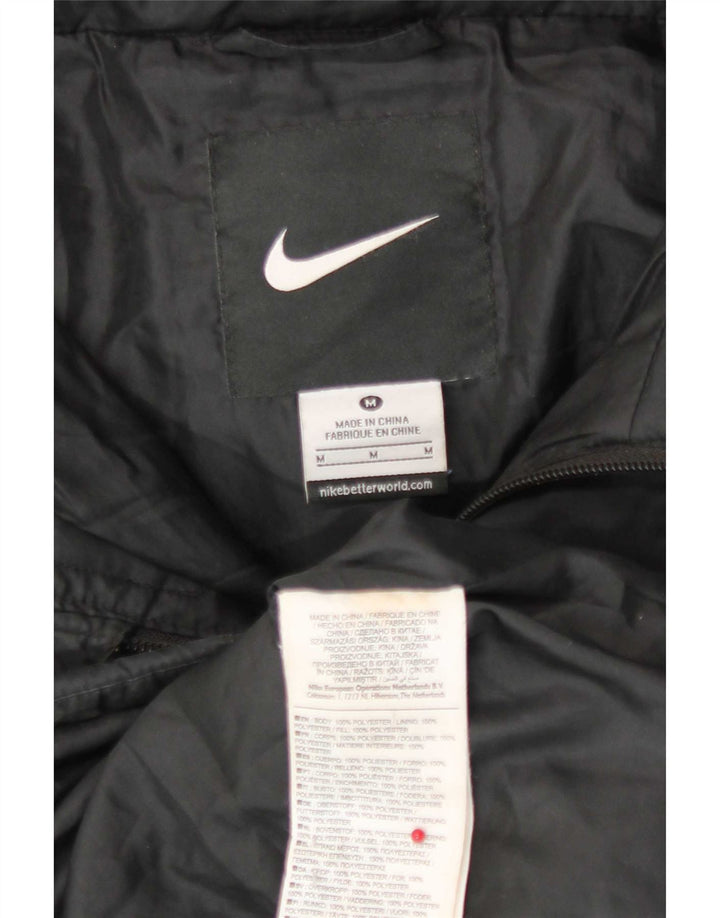 Nike Veste matelassée graphique pour hommes UK 38 Polyester noir moyen