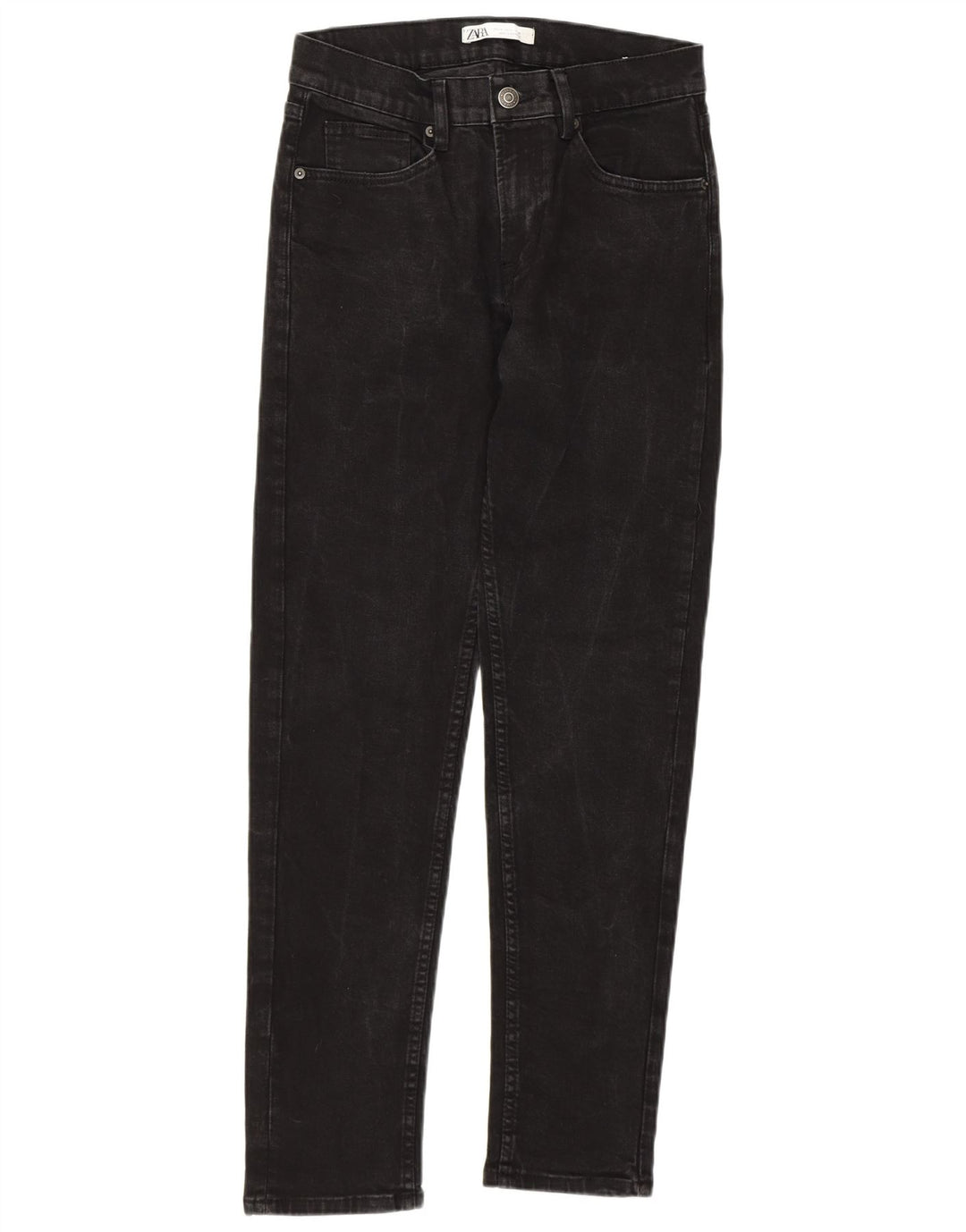 ZARA Mens Slim Jeans EU 38 Small W30 L30 Black