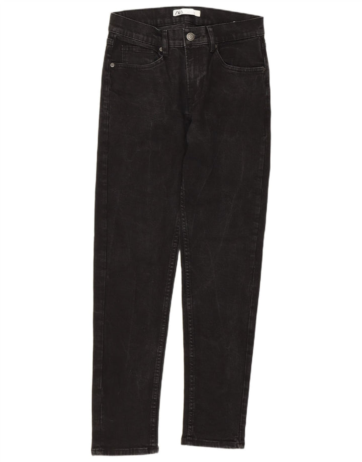 ZARA Mens Slim Jeans EU 38 Small W30 L30 Black