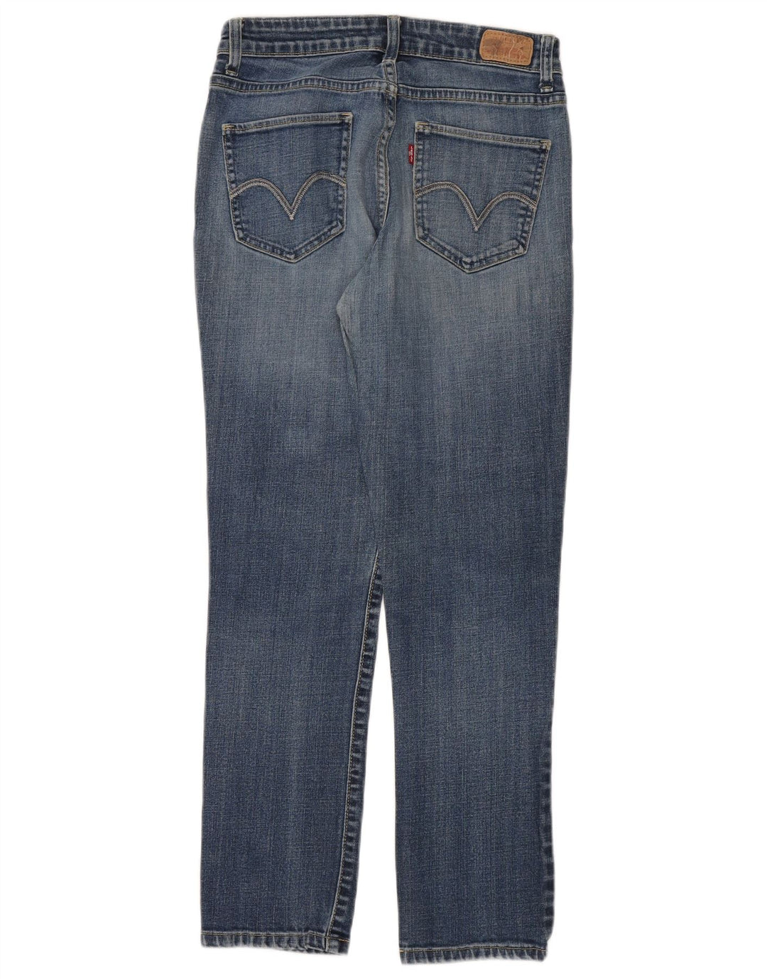 Levi's Jean Slim Taille Mi-haute Femme US 8 Medium W28 L28 Bleu Coton