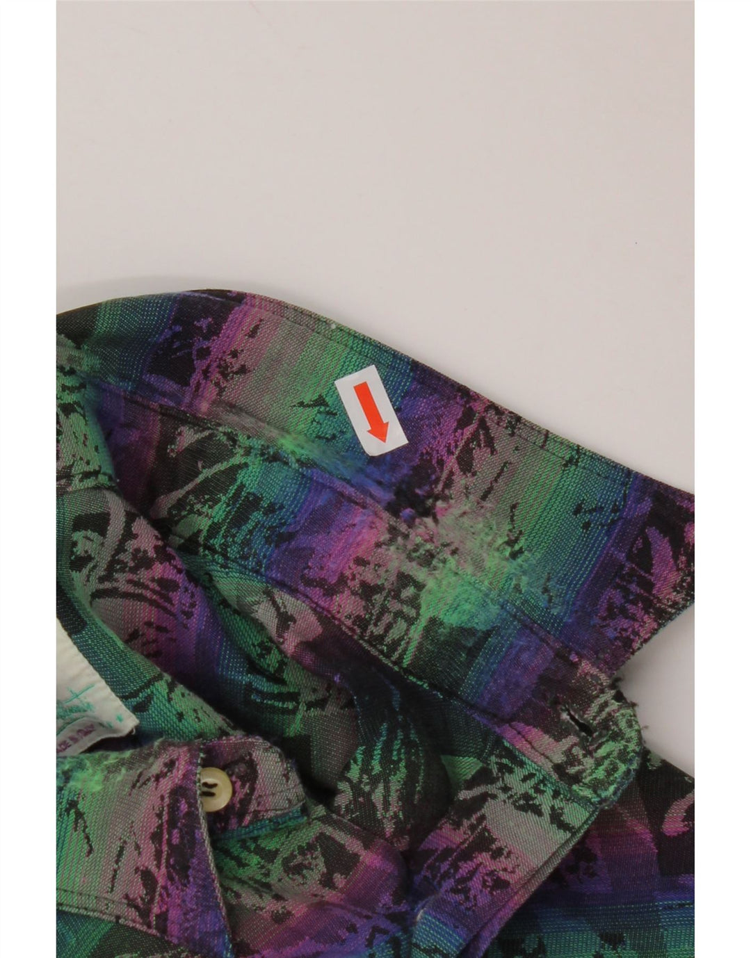 EMOZIONI Chemise à Motifs Abstraits Homme Grand Coton Multicolore