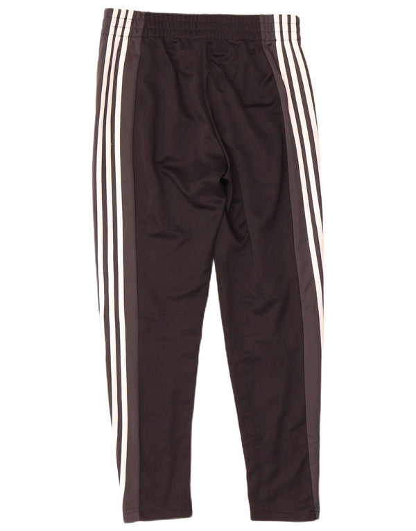Adidas Pantalon de survêtement pour femme UK 12/14 Noir moyen Colourblock