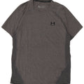 Under Armour T-Shirt Heat Gear Homme Gris Large Polyester
