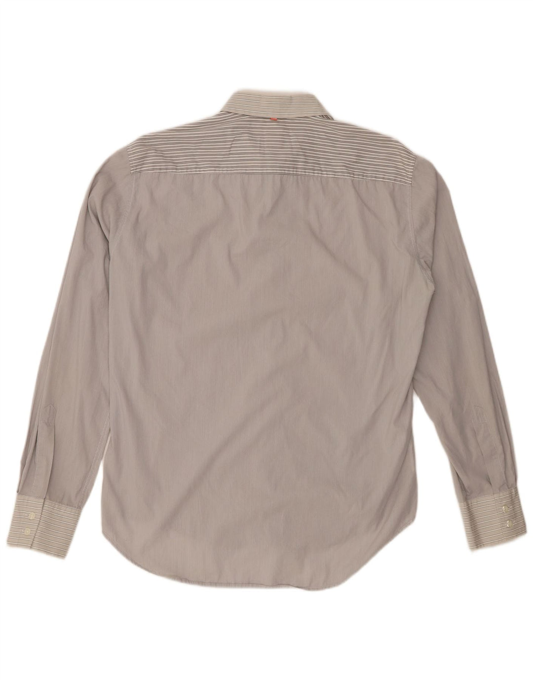 Hugo Boss Chemise Homme Rayé Gris Moyen Coton