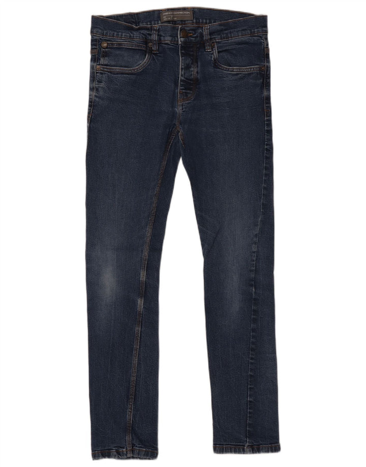 FRENCH CONNECTION Jean Slim Femme W32 L32 Bleu Coton