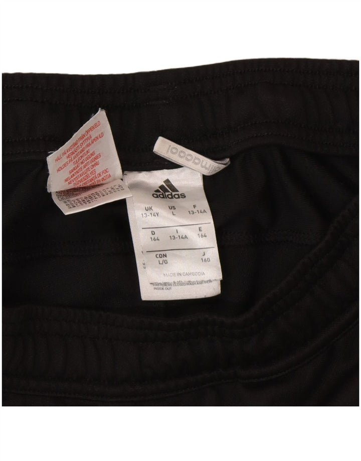 Adidas Pantalon de Survêtement Climacool Garçon 13-14 Ans Noir Polyester