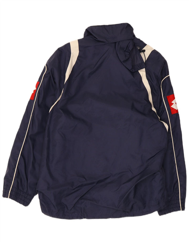 Lotto Veste de Survêtement Graphique pour Homme Petit Bleu Marine Colorblock