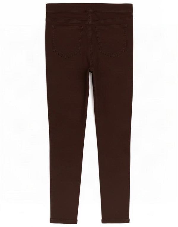 Marks & Spencer Jean Jegging pour femme UK 12 Medium W30 L27 Coton marron