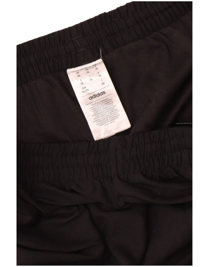 Adidas Pantalon de survêtement pour homme 2XL Noir Colourblock Polyester