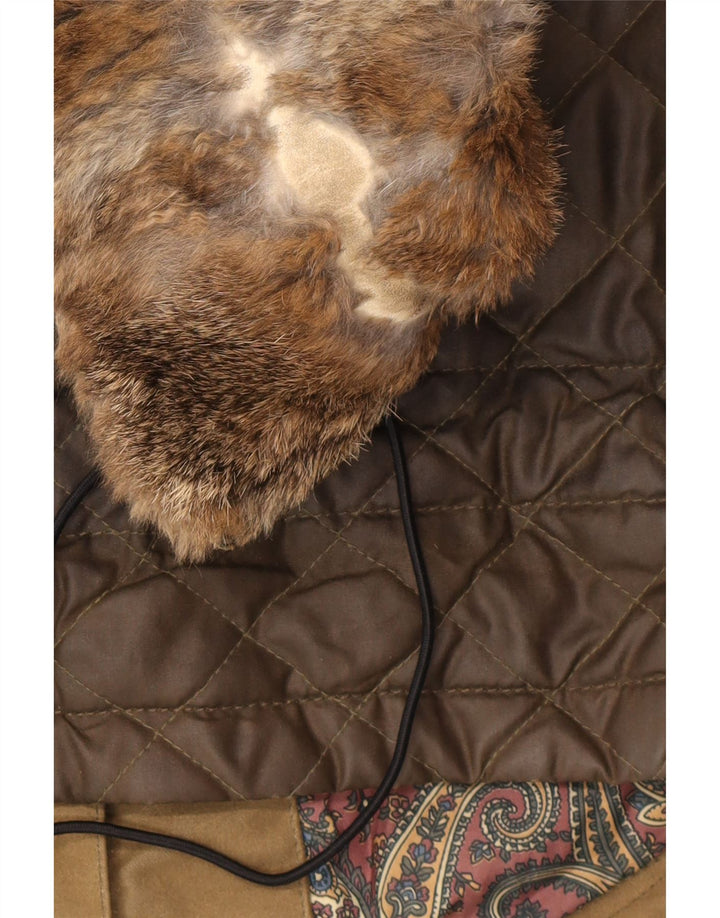 Belstaff Veste en coton ciré pour femme IT 44 Coton kaki moyen