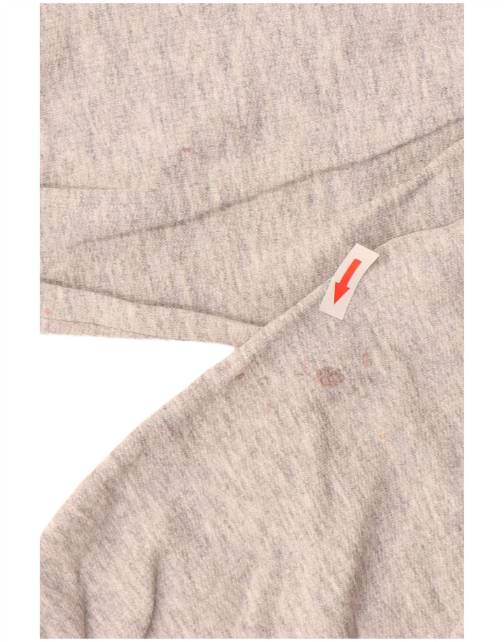 Wrangler Sweat-shirt pour homme en coton rayé gris Taille L