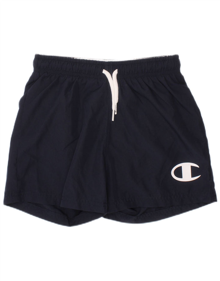 CHAMPION Short de sport garçon 5-6 ans XS Bleu marine Polyester