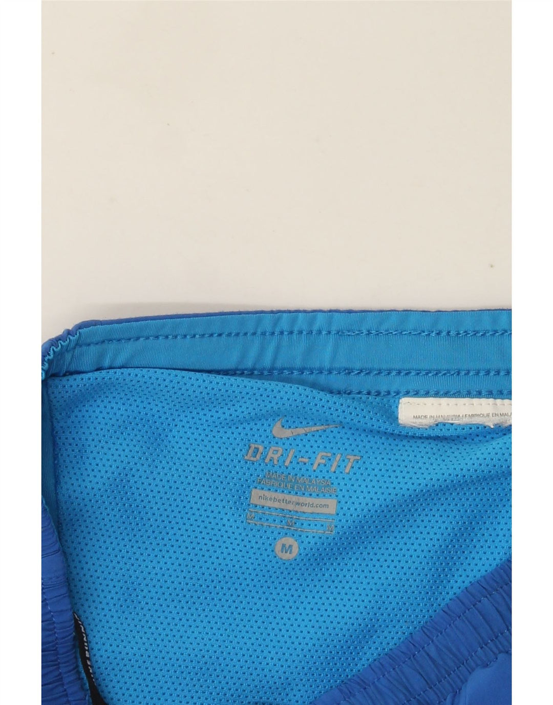 Nike Short de Sport Dri Fit Homme Bleu Moyen