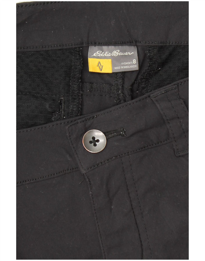 Eddie Bauer Short décontracté pour femme US 8 Medium W30 Gris
