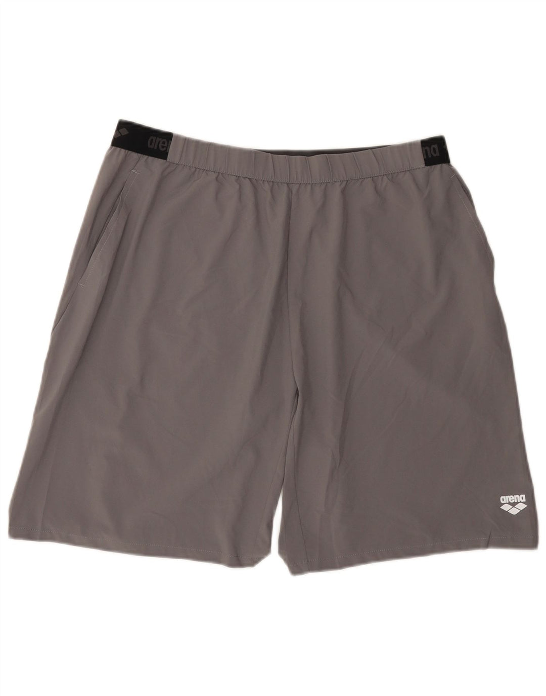 Arena Short de Sport Homme 2XL Gris Polyester