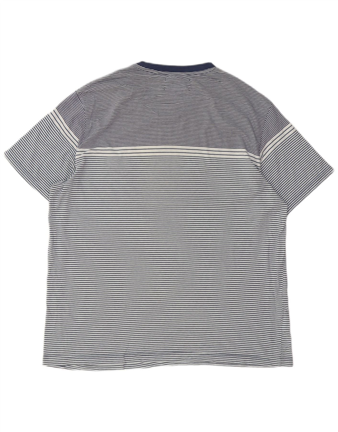 PENGUIN T-Shirt Homme Haut XL Bleu Marine Rayé Coton