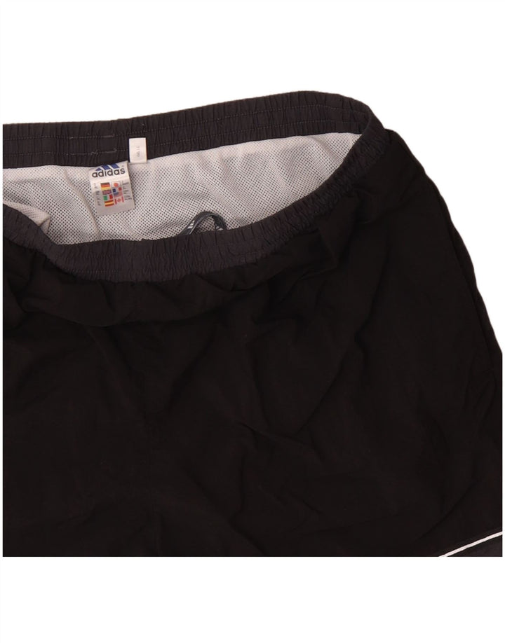 Adidas Maillot de bain graphique pour homme XL Noir Colorblock Polyester