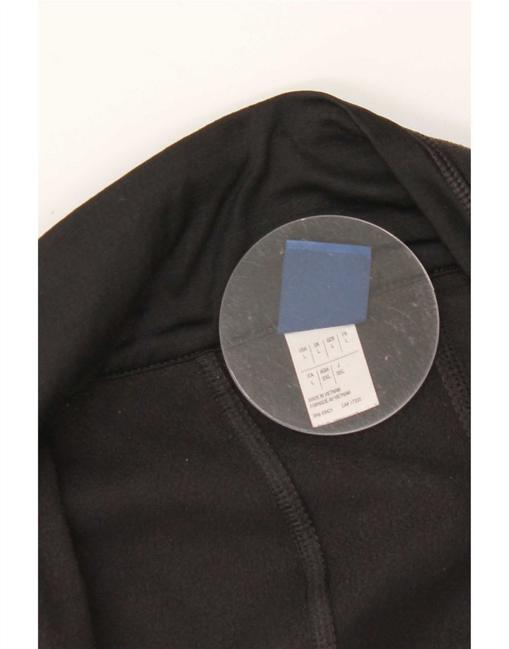 Reebok Veste polaire femme UK 16 Large Noir Polyester
