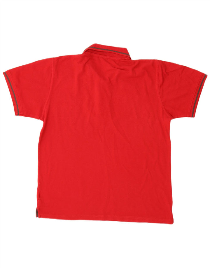 Avirex Polo Homme Rouge Moyen Coton