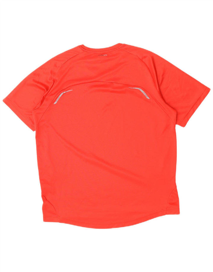 ADIDAS T-Shirt Climalite Homme Grand Rouge