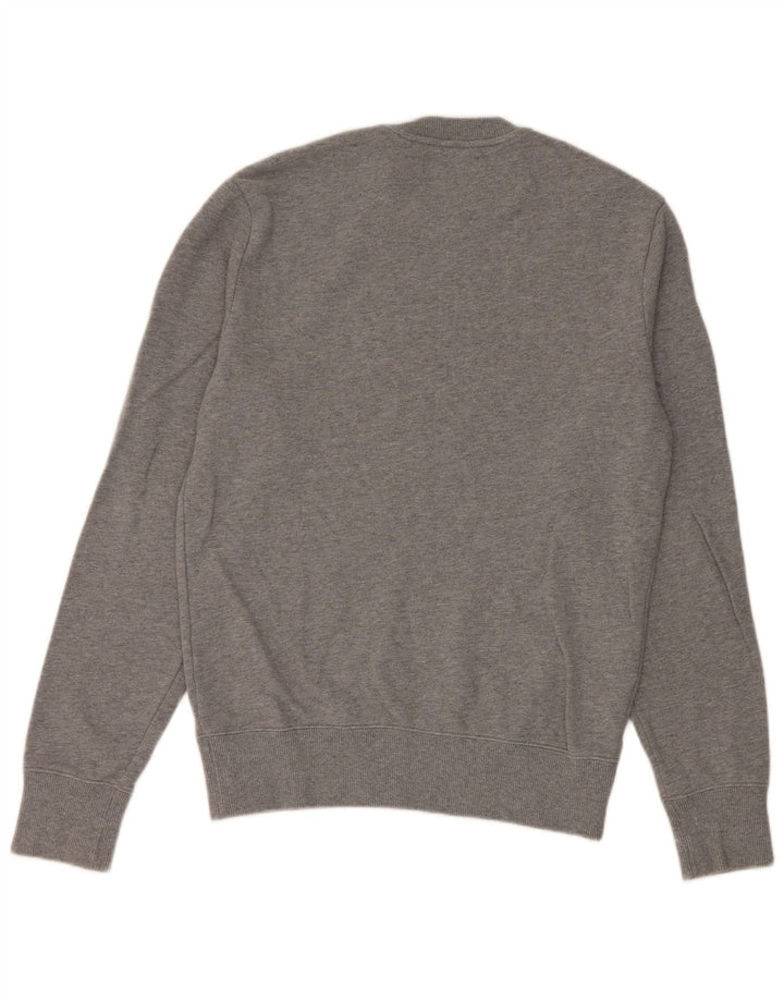Fred Perry Sweat-shirt pour homme en coton gris Small