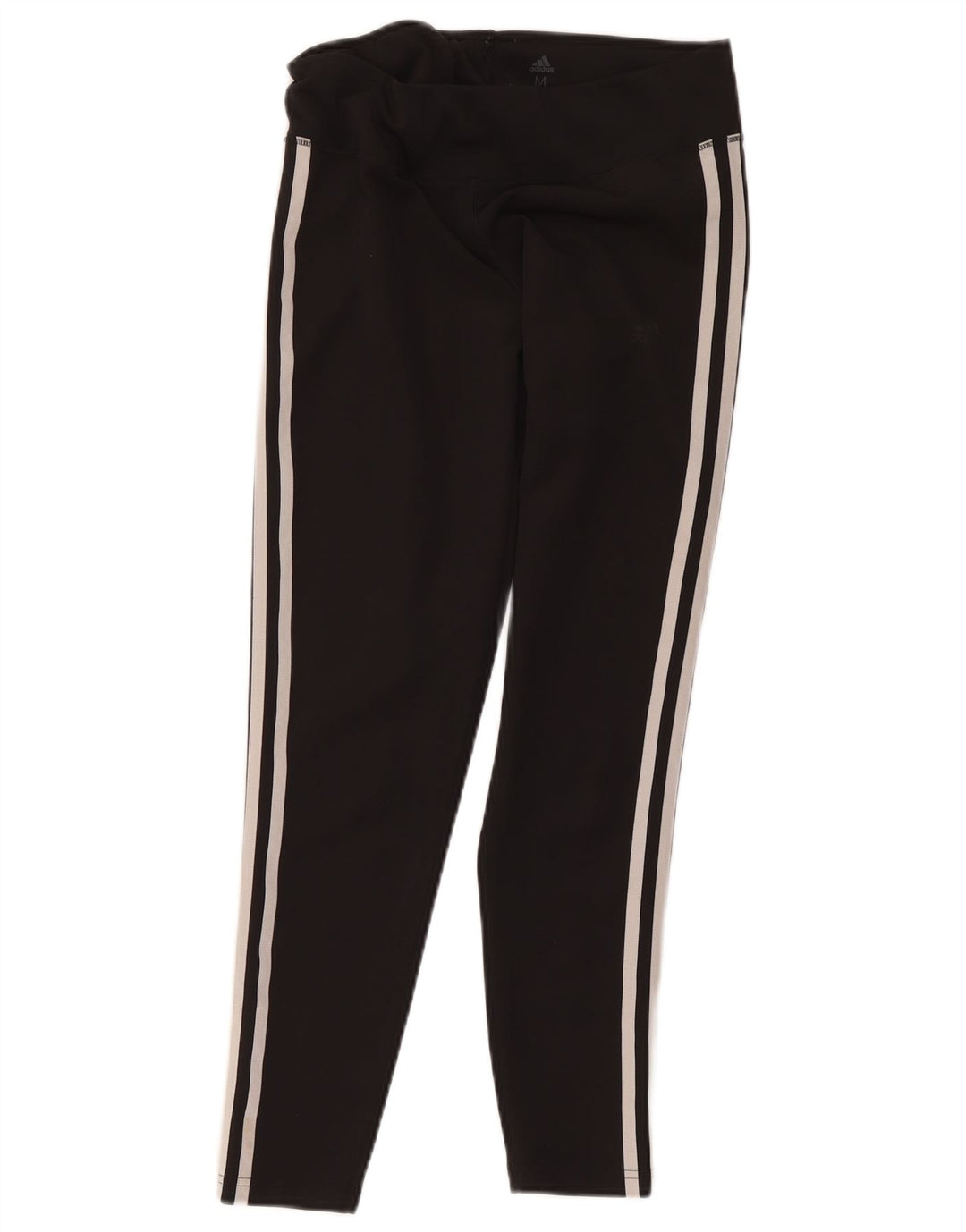 Adidas Climalite Crop Leggings UK 12/14 Noir Moyen Polyester