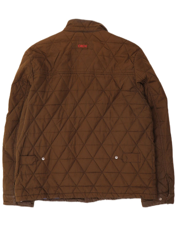 Crew Clothing Veste matelassée pour homme UK 42 XL Kaki Polyester