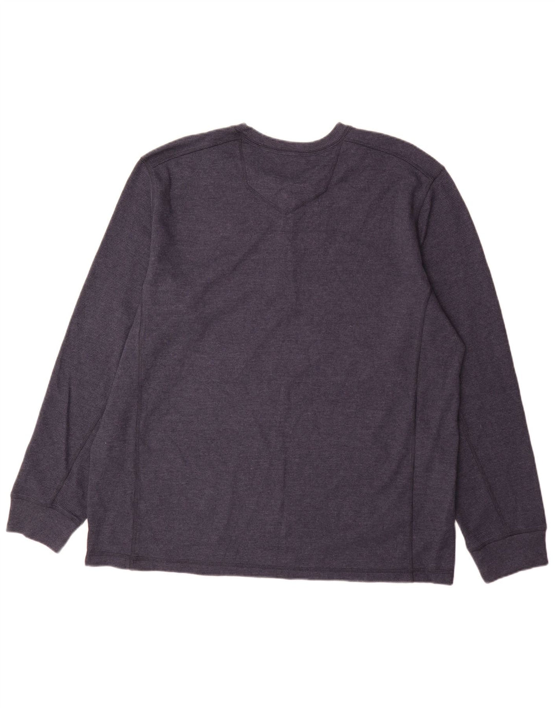 Eddie Bauer Haut Homme Manches Longues 2XL Bleu Marine Coton