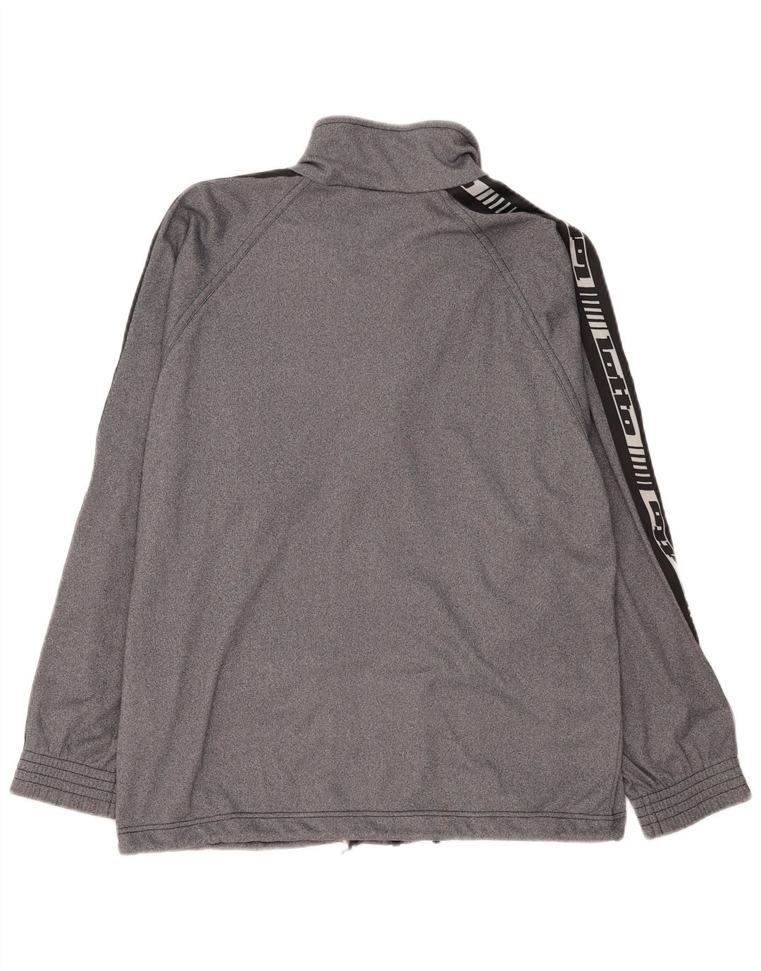 LOTTO Veste de Survêtement Graphique Homme Petit Gris Moucheté Polyester