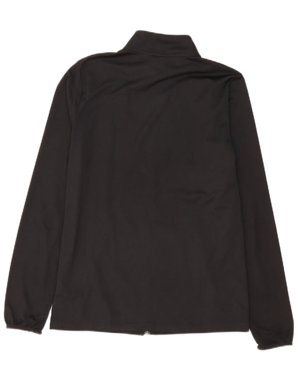 Nike Veste de survêtement Dri Fit pour homme Noir moyen Polyester