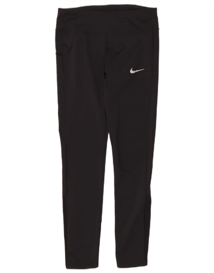 Legging Nike Dri Fit pour femme UK 10 Small Noir Polyester