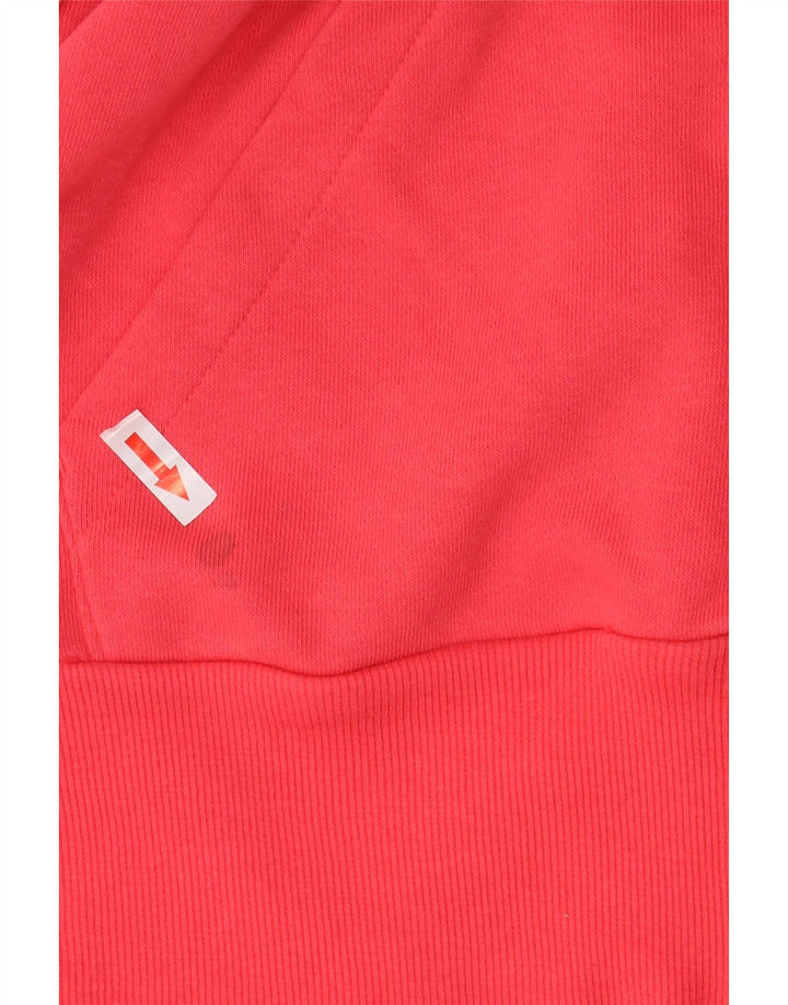 Adidas Climalite Survêtement Top Veste UK 12/14 Rose Moyen Femme