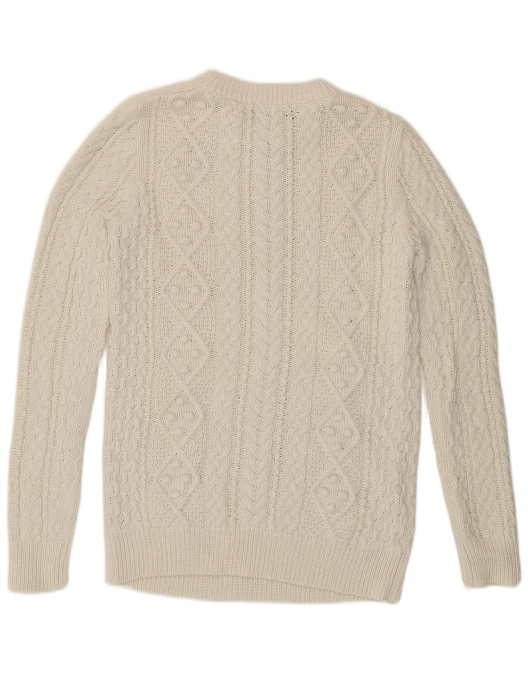 Zara Pull col bateau pour femme UK 10 Petit Blanc