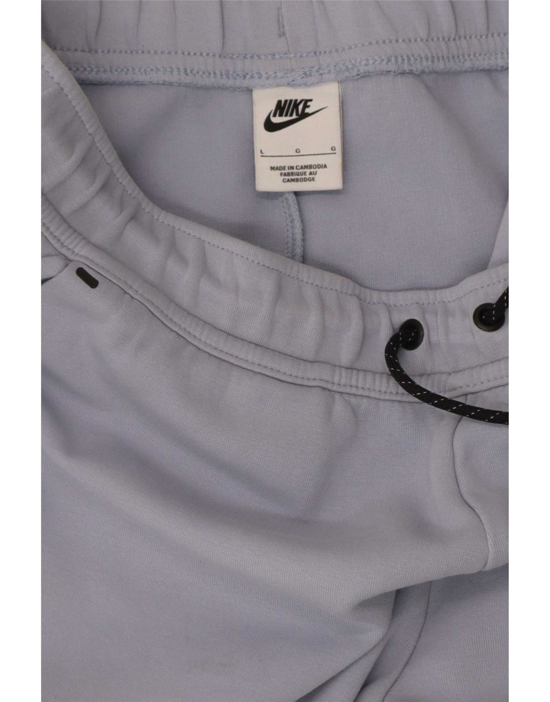 Nike Pantalon de survêtement pour homme en coton bleu Taille L