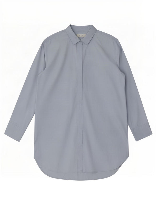 M.I.H Jeans Womens Relaxed Fit Shirt Dress UK 10 Small Blue Cotton