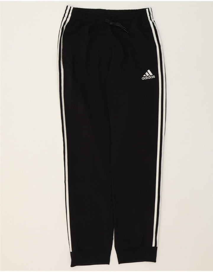 ADIDAS Mens Tracksuit Trousers Joggers Small Black Colourblock Polyester Vintage Adidas and Second-Hand Adidas from Messina Hembry 